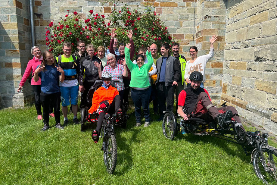 Radtour mit viel Gemeinschaftsgefühl