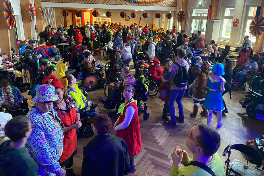 Karnevalsumzug im Josefsheim