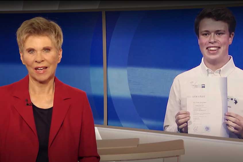 Vom BBW ins Fernsehen: Erfolgsgeschichte Tristan Besser