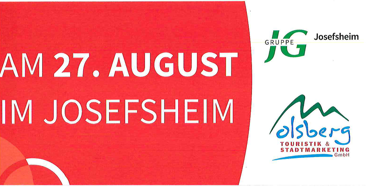 FilmSchauPlätze NRW am 27.08.2026 am Josefsheim